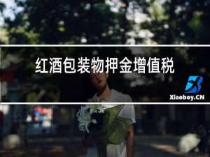 红酒包装物押金增值税