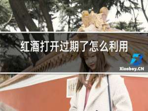 红酒打开过期了怎么利用起来