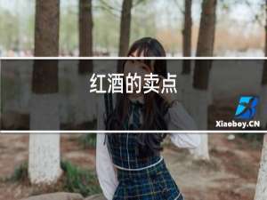 红酒的卖点