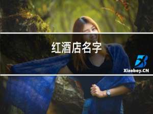 红酒店名字