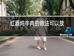 红酒炖牛肉的做法可以放水吗