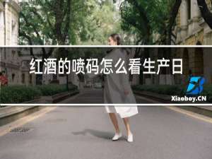红酒的喷码怎么看生产日期