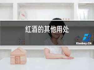 红酒的其他用处