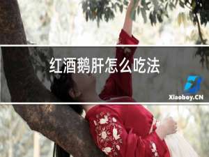 红酒鹅肝怎么吃法