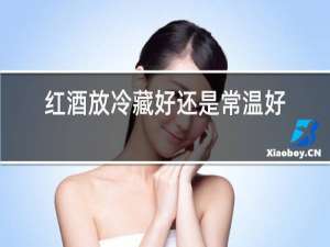 红酒放冷藏好还是常温好