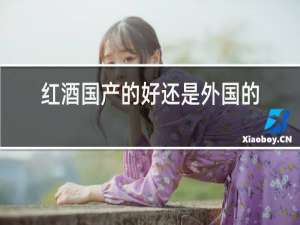 红酒国产的好还是外国的好