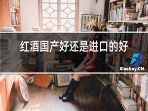 红酒国产好还是进口的好