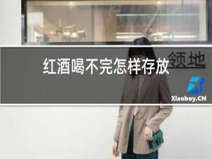 红酒喝不完怎样存放