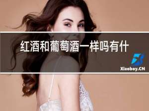 红酒和葡萄酒一样吗有什么功效