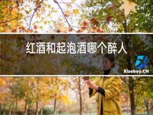 红酒和起泡酒哪个醉人