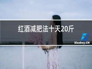 红酒减肥法十天20斤