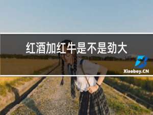 红酒加红牛是不是劲大