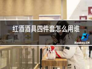 红酒酒具四件套怎么用视频