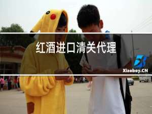 红酒进口清关代理