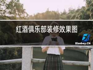 红酒俱乐部装修效果图