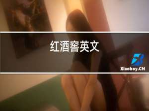红酒窖英文