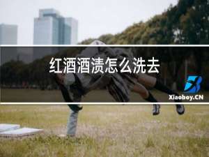 红酒酒渍怎么洗去