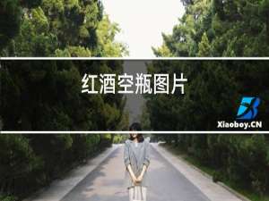红酒空瓶图片