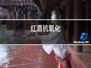 红酒抗氧化