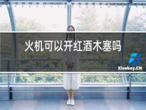 火机可以开红酒木塞吗