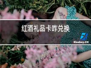 红酒礼品卡咋兑换