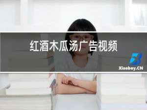 红酒木瓜汤广告视频
