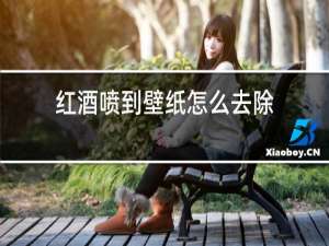 红酒喷到壁纸怎么去除