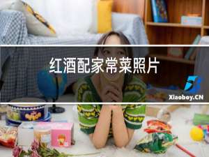 红酒配家常菜照片