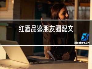 红酒品鉴朋友圈配文