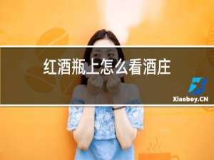 红酒瓶上怎么看酒庄