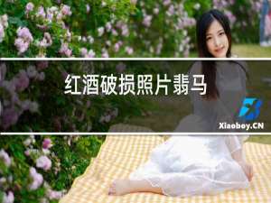 红酒破损照片翡马