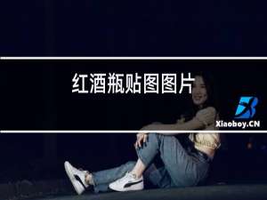 红酒瓶贴图图片