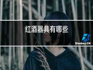 红酒器具有哪些