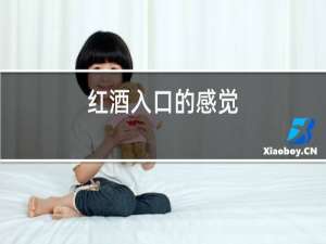 红酒入口的感觉