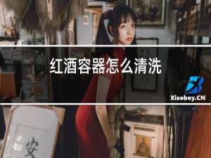 红酒容器怎么清洗