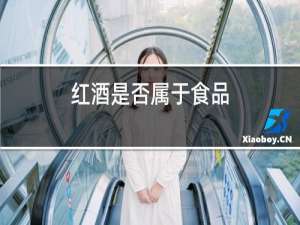 红酒是否属于食品
