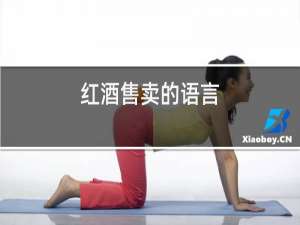 红酒售卖的语言