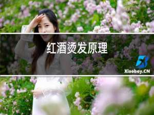 红酒烫发原理