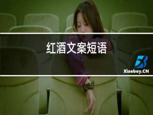 红酒文案短语
