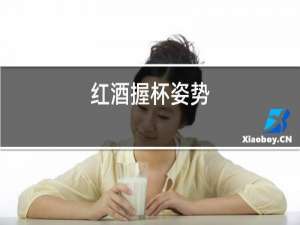 红酒握杯姿势