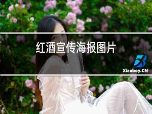 红酒宣传海报图片