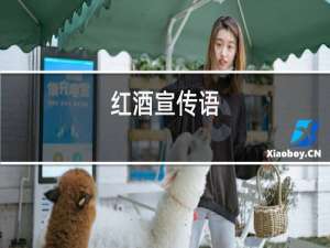 红酒宣传语