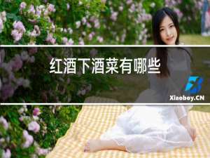 红酒下酒菜有哪些