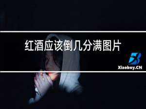 红酒应该倒几分满图片