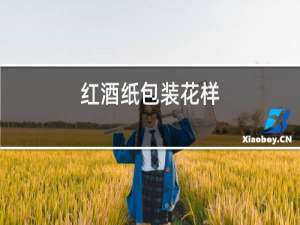 红酒纸包装花样