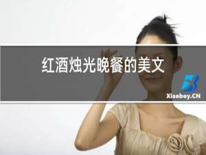 红酒烛光晚餐的美文