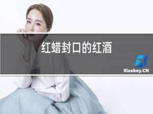 红蜡封口的红酒