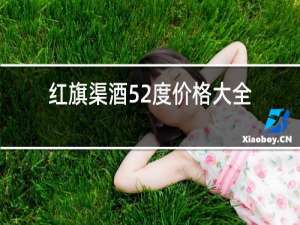 红旗渠酒52度价格大全