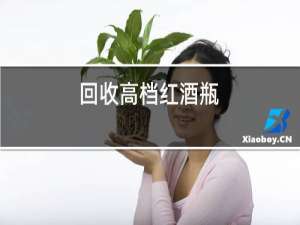 回收高档红酒瓶