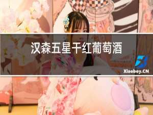 汉森五星干红葡萄酒